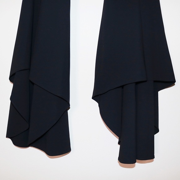 SOLD! ❤️ Alice + Olivia Jinny High-Low Flared-Leg Pants in Black - Picture 7 of 15